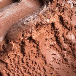 helado de chocolate